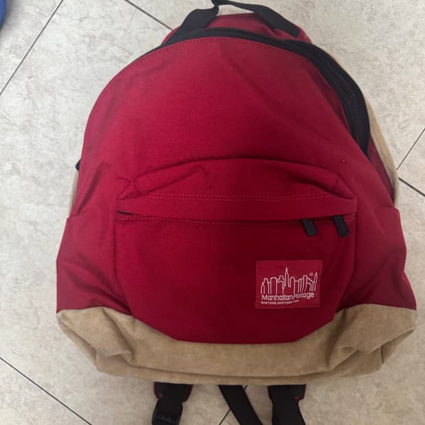 맨하탄포티지 재팬 레드 백팩