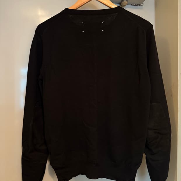 마르지엘라 14번 엘보우 패치 니트 s