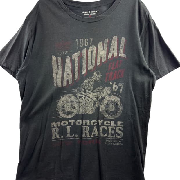 데님 서플라이 스컬 모터사이클 슬리브1242