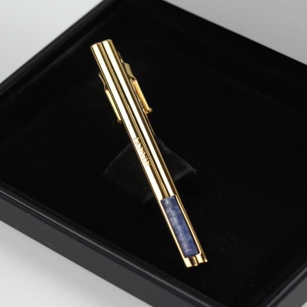 랑방 A등급 5.8cm 천연 라피스 원석 남자 명품 넥타이핀