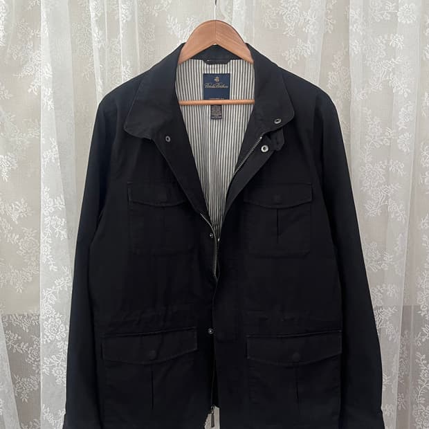 L) 브룩스 브라더스 필드자켓 블랙