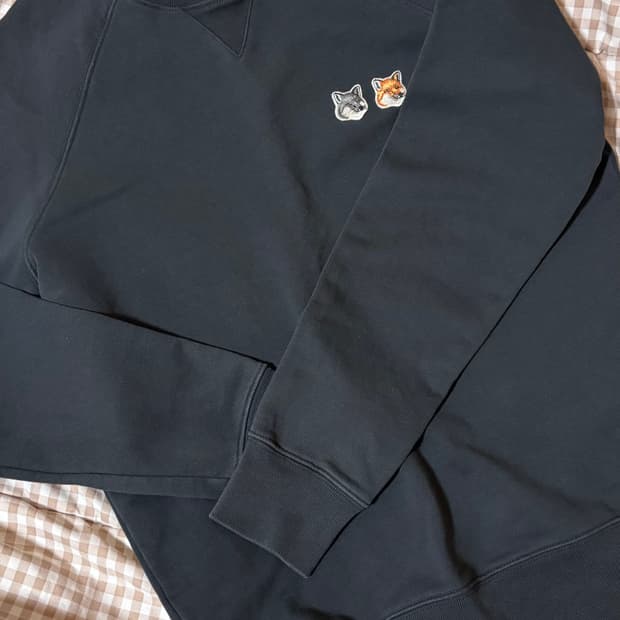 메종키츠네 맨투맨 [S]