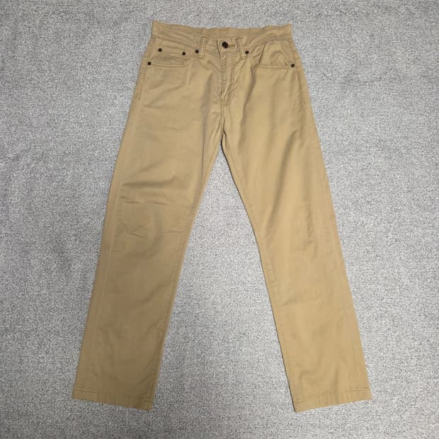 리바이스 505 베이지 코튼 치노팬츠 29-30