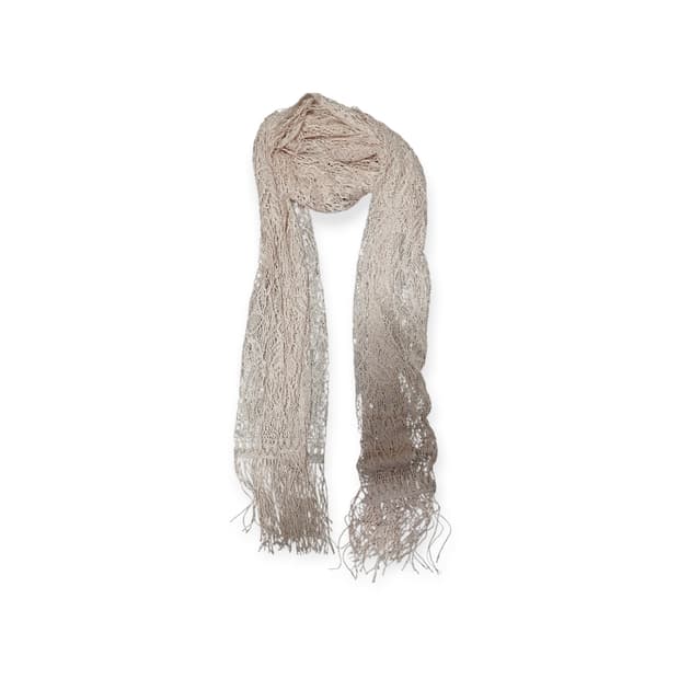 모리걸 연핑크 반짝이 스카프