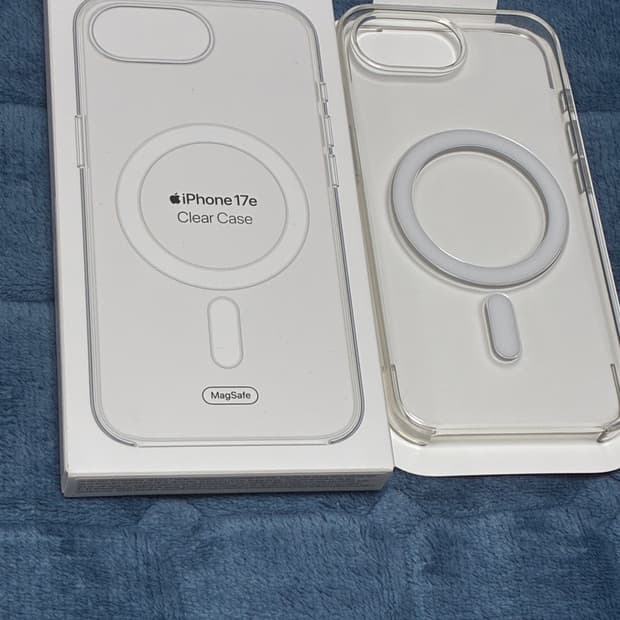 아이폰17e 맥세이프 정품 투명 케이스