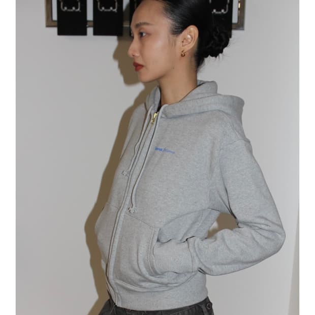 ATTENDS 어텐즈 for hoodie 크롭 집업