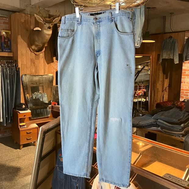 00s USA 빈티지 리바이스 실버탭 루즈핏 데님 팬츠