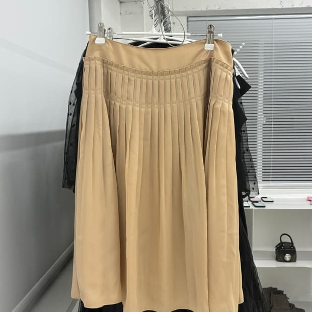 Courreges mid skirt