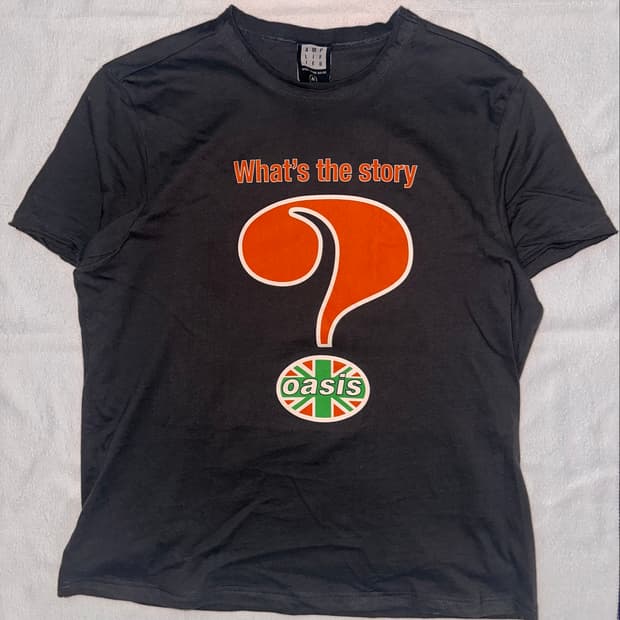 오아시스 What’s The Story 밴드티 M