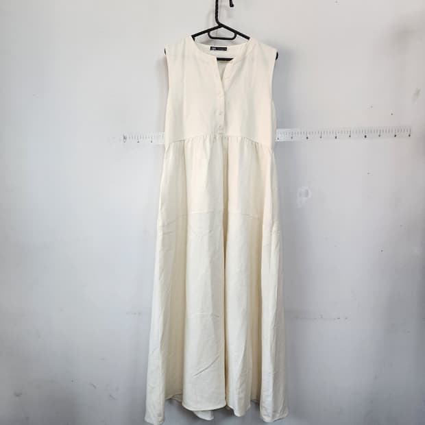 자라 ZARA 아이보리 롱 원피스