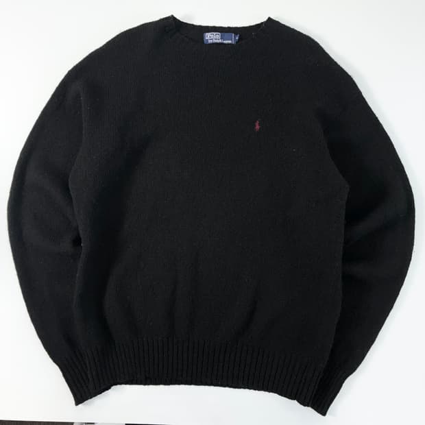 Polo 폴로 랄프로렌 90‘s 스코트랜드 램스울 니트
