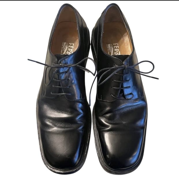 Salvatore Ferragamo 블랙 더비 슈즈 (실측265)