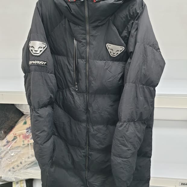 다이나핏 정품 오리털롱패딩 100사이즈 팝니다