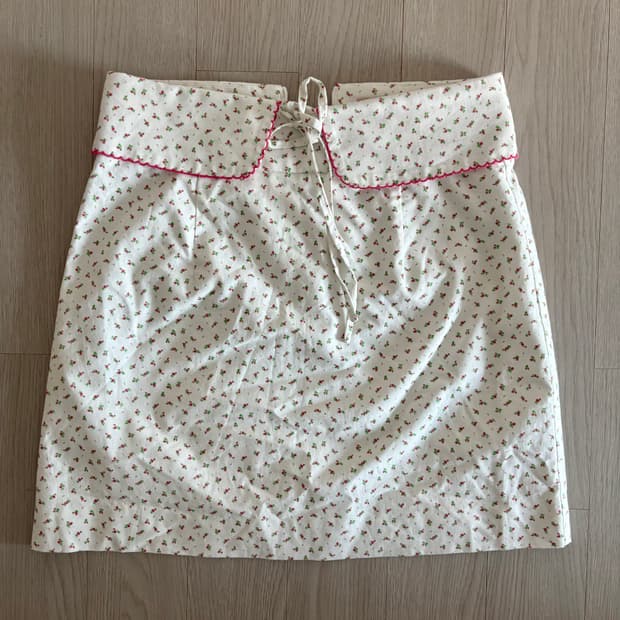 마가린핑거스 잔꽃무늬 스커트