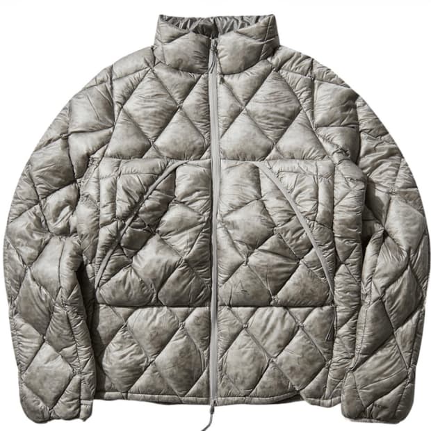 로아 누나 800 필 파워 후드 다운 자켓 실버 S M L