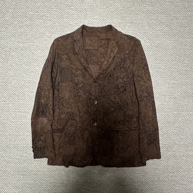 BEAMS PLUS japan made patchwork blazer