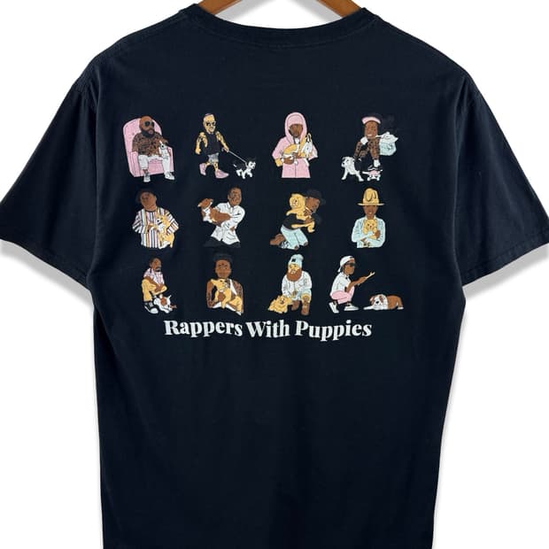 Rapper With Puppies TEE3739