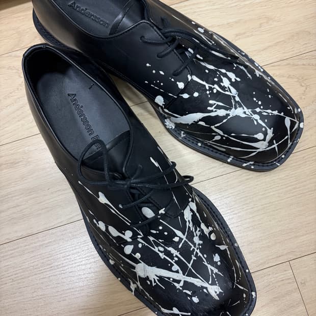 앤더슨벨 페인팅 바이칸 더비슈즈 41 260