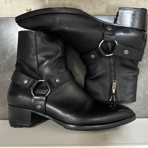 생로랑 16 모터사이클 부츠 43