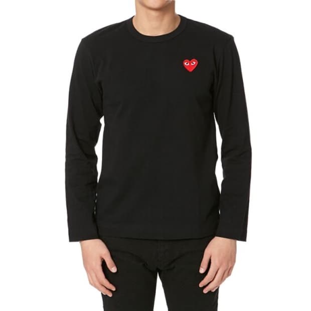 꼼데가르송 롱슬리브 긴팔 S사이즈