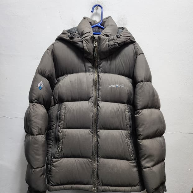 몽벨 구스다운 푸퍼 패딩 