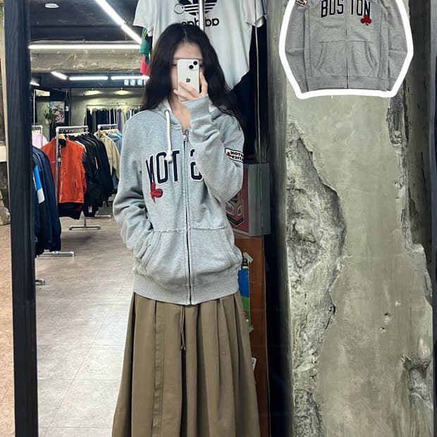 NBA 보스턴 후드집업 그레이 L #csz2857