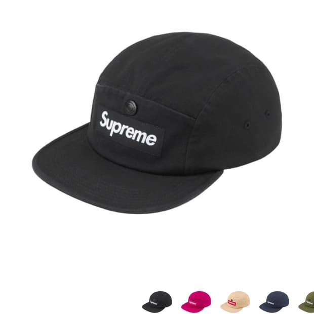 23FW 슈프림 스냅 캠프캡