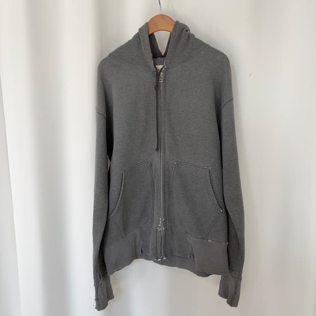 90's TWO MOON hood zip up  