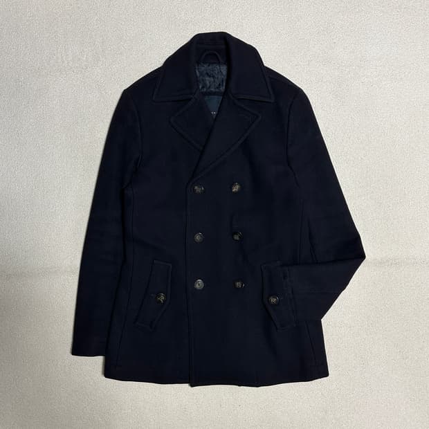 타미힐피거 울 피코트