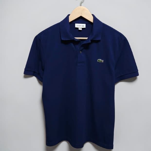 95 LACOSTE 라코스테 블루 반팔 카라티 여름