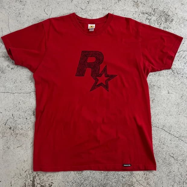 rockstar games logo shirt