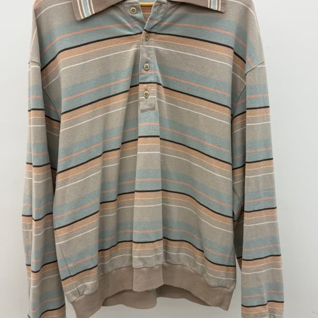 캐피탈 멀티 보더 카노코 랭글 갈라 레트로 폴로티3