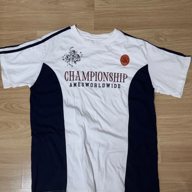 아메스월드와이드 CHAMPIONSHIP TEE WHITE 티셔츠 반팔