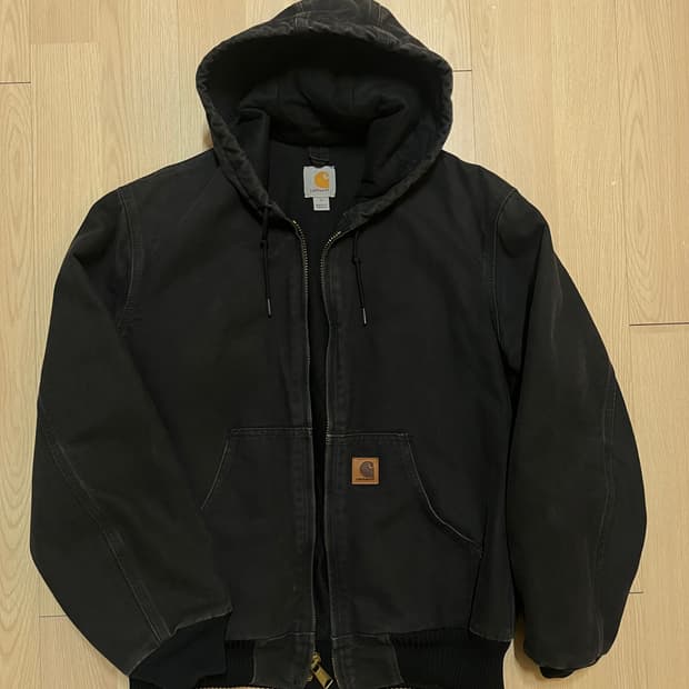 (S)칼하트 덕 액티브 후드자켓 J130-BLK
