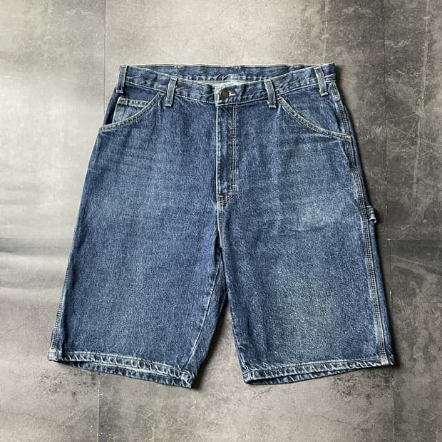 DICKIES 00s 디키즈 카펜터 데님 하프팬츠 A01123