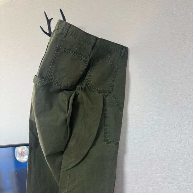 에이타 카펜터 팬츠 카키 L