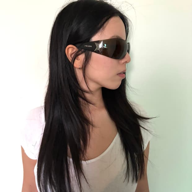 Prada SS04 Star Wrap Sunglasses