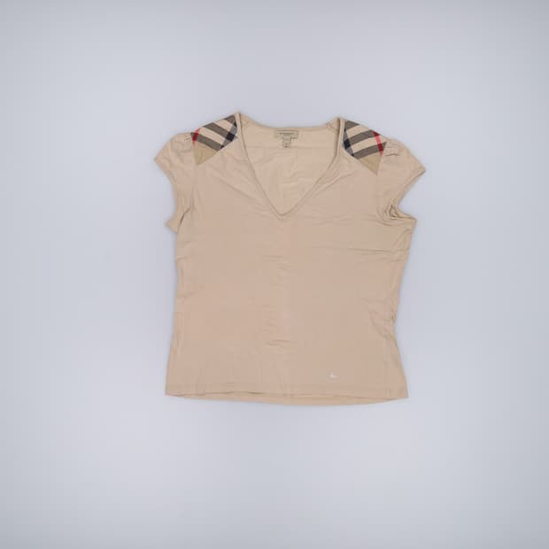 XL 버버리 여성 브이넥 민소매 0313H1