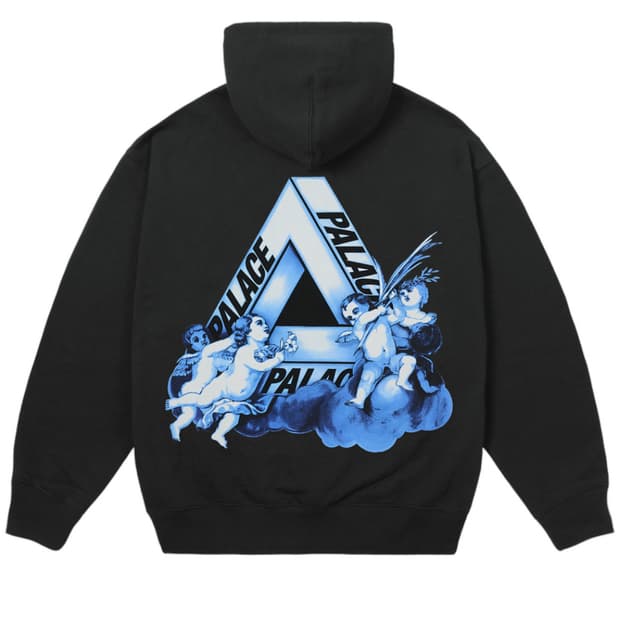[새상품] 팔라스 25fw 트라이 엔젤릭 후드 스카이라인 블랙