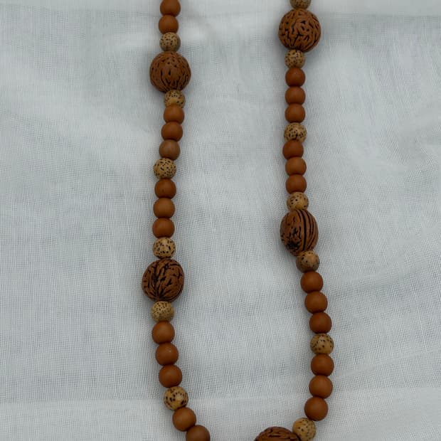 Wooden Bead Necklace