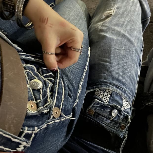 구매,구함) truereligion jean/데님팬츠 22,23size
