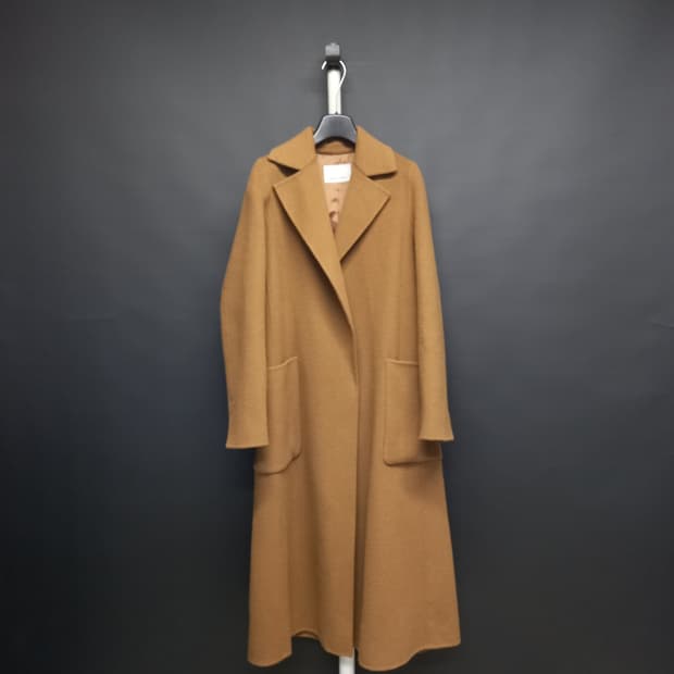 보브 춘추동 핸드메이드 로브형 맥시 롱 코트 55.44