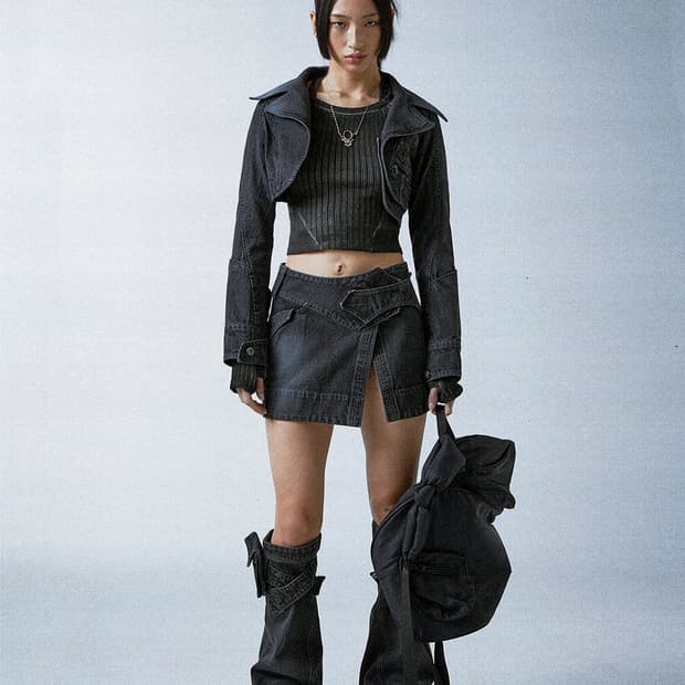 Aesynctx CROPPED BLAZER JACKET