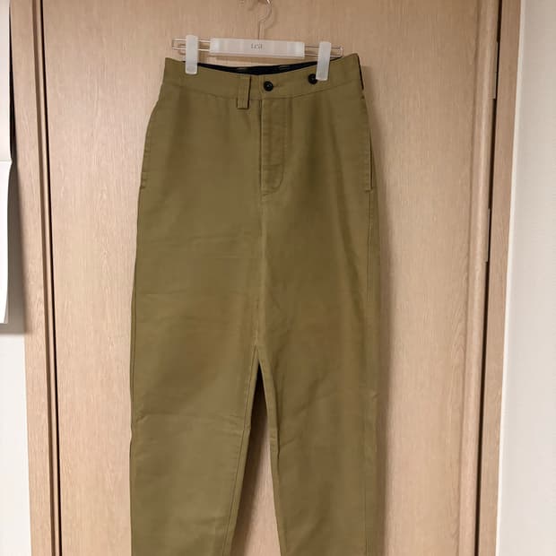 마가렛호웰 워크 치노팬츠 올리브