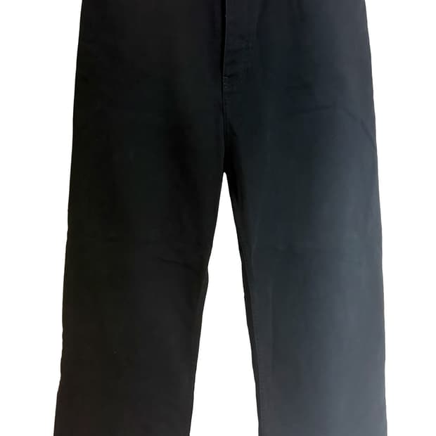 25FW 발렌시아가 배기 데님 진 블랙 M