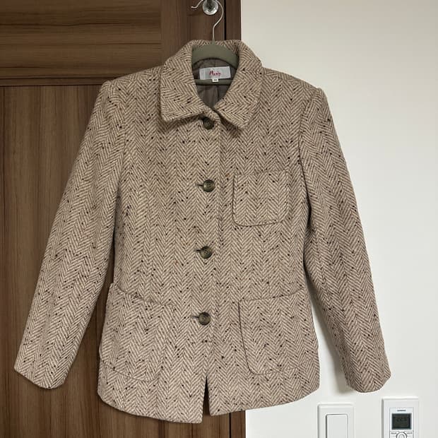 [VINTAGE] 베이지 카라 자켓