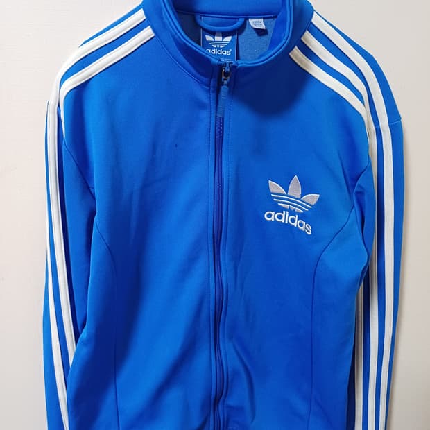 아디다스 빅로고 트랙탑 져지