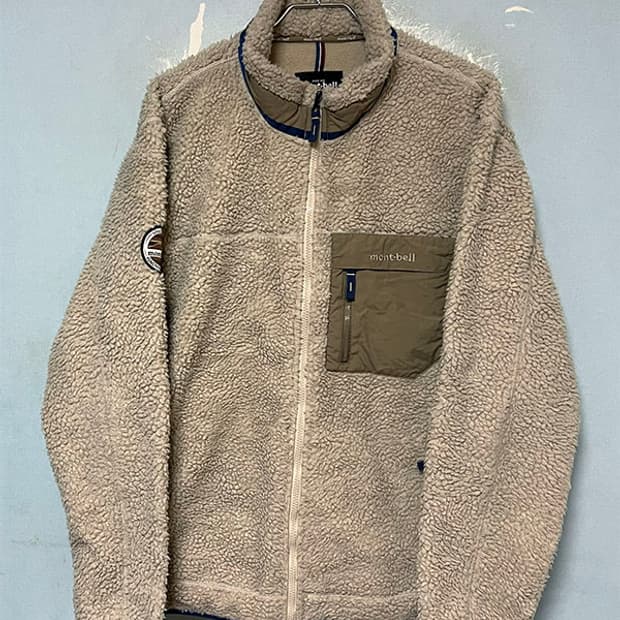 몽벨 남자 뽀글이점퍼 후리스 추동 캐주얼 XXL 110 