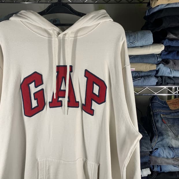 [L] GAP 베이직 스펠아웃 후디