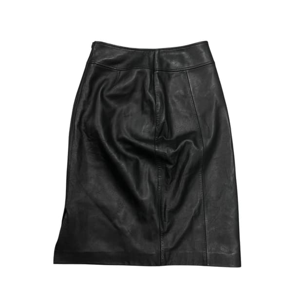 브룩스브라더스 가죽 스커트